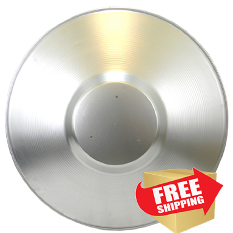 Hiland Single Piece Heat Reflector Shield (3 Hole Mount) Tall Patio